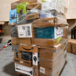 Palé mixto de devoluciones (procedencia Amazon) · 100-120 unidades