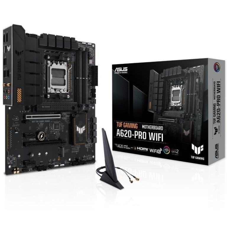 Placa Base Asus TUF GAMING A620-PRO WIFI Socket AM5/ DDR5/ PCIe 4.0