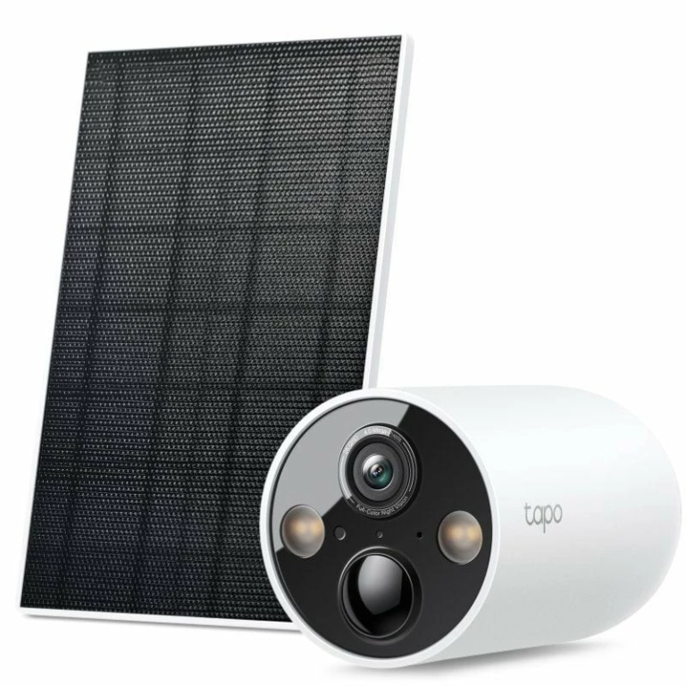Cámara de Videovigilancia TP-Link Tapo C425 KIT/ Visión Nocturna/ Control desde APP/ Incluye Panel Solar