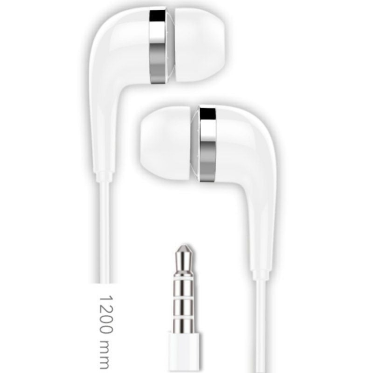 Auriculares Intrauditivos Tech One TEC2905/ con Micrófono/ Jack 3.5/ Blancos