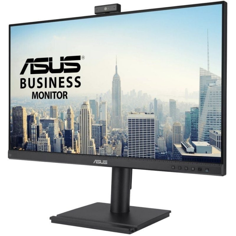 Monitor Profesional Asus BE279QFK 27"/ Full HD/ Webcam/ Multimedia/ Regulable en altura/ Negro