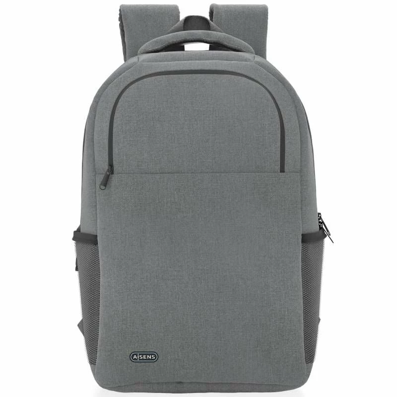 Mochila Aisens Premium ASBG-BP083-GR para Portátiles hasta 15.6"/ Gris