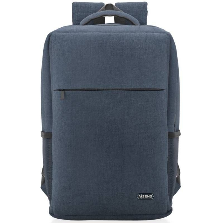 Mochila Aisens ASBG-BP082-BL para Portátiles hasta 17"/ Azul