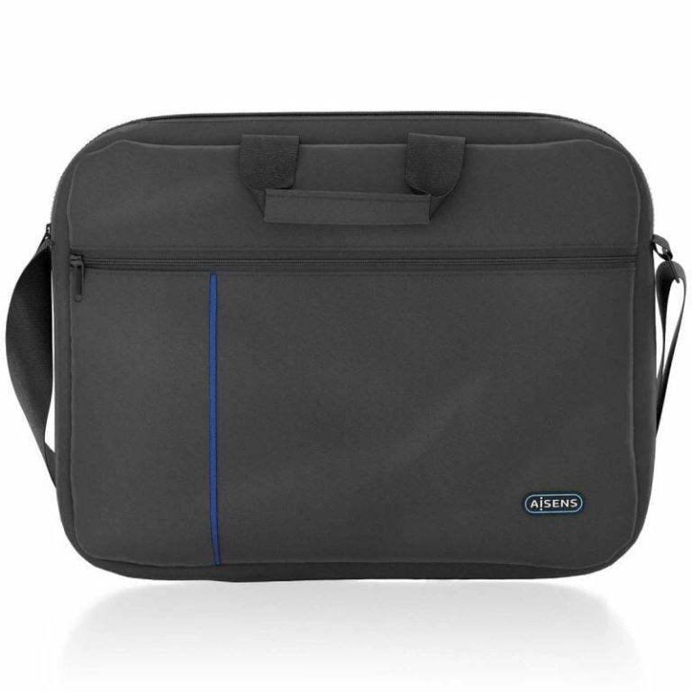 Maletín Aisens ASBG-BC021-BK para Portátiles hasta 15.6"/ Negro