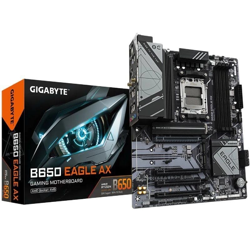 Placa Base Gigabyte B650 EAGLE AX Socket AM5/ DDR5/ PCIe 5.0