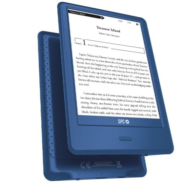 Libro Electrónico SPC Dickens Light 2 Pro/ 6"/ Tinta Electrónica/ Azul