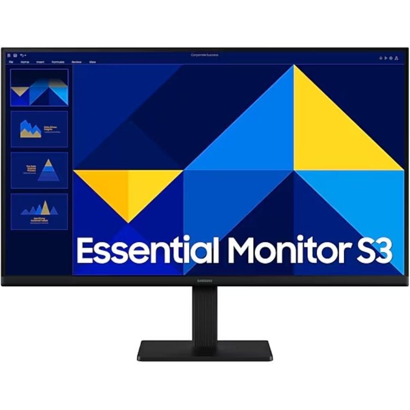 Monitor Profesional Samsung Essential Monitor S3 S27D304GAU/ 27"/ Full HD/ Negro