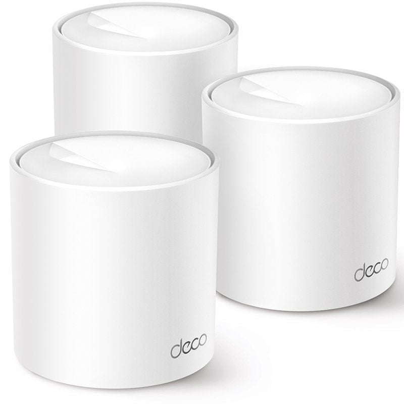 Sistema Mesh TP-Link Deco X10 1500Mbps/ 2.4GHz 5GHz/ Pack de 3