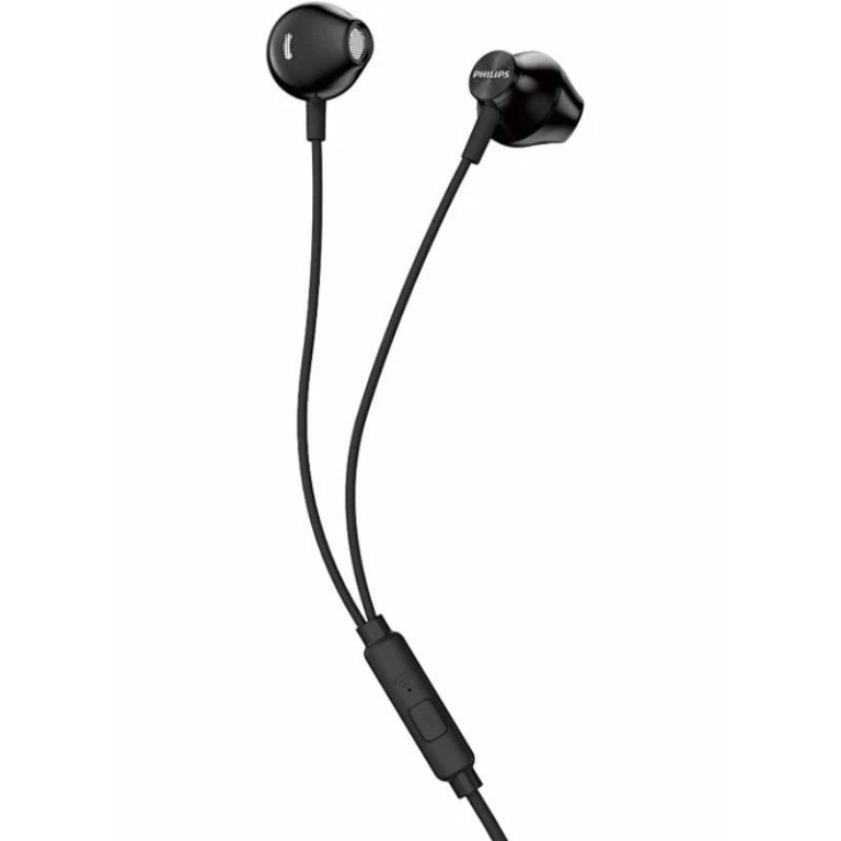 Auriculares Intrauditivos con micrófono Philips TAUE101BK/00/ Jack 3.5/ Negros