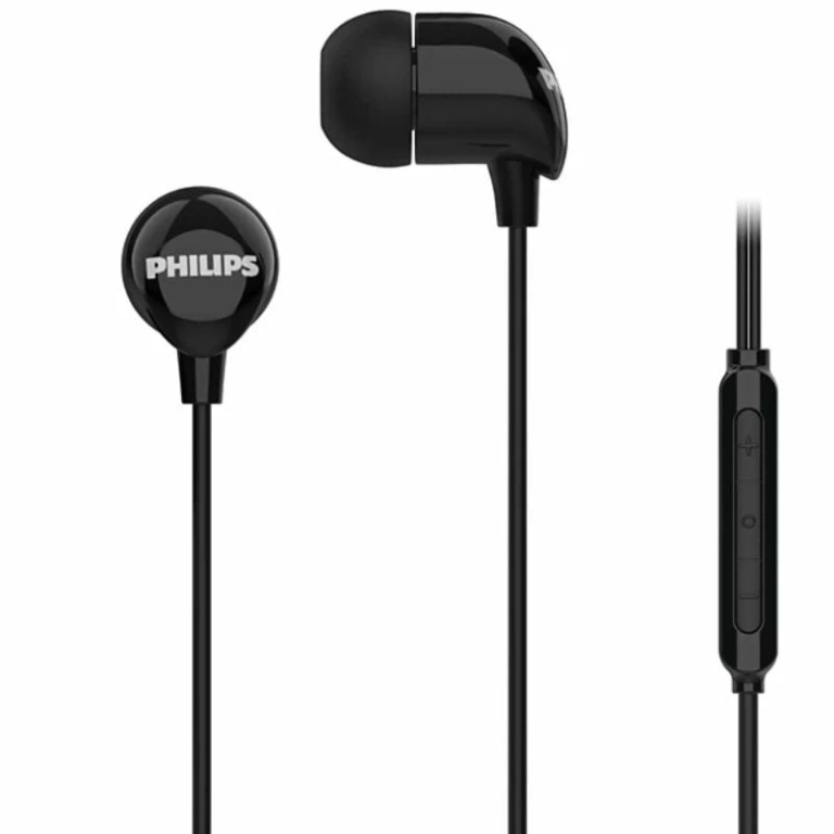 Auriculares Intrauditivos Philips TAE2146BK/ con Micrófono/ USB Tipo-C/ Negros