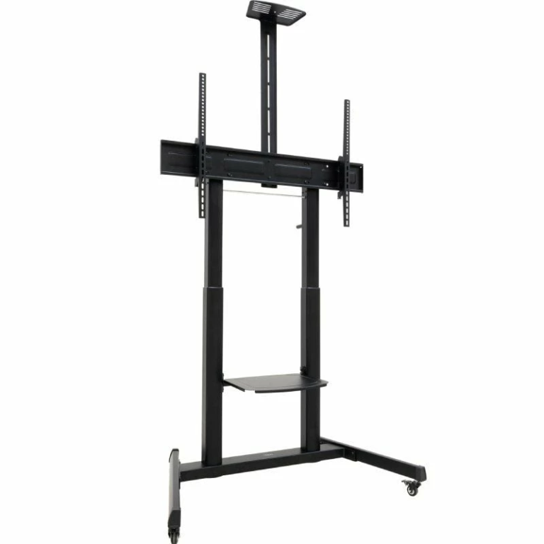 Soporte de Suelo Inclinable con Ruedas TooQ FS20406HM-B para TV de 60-100"/ hasta 120kg