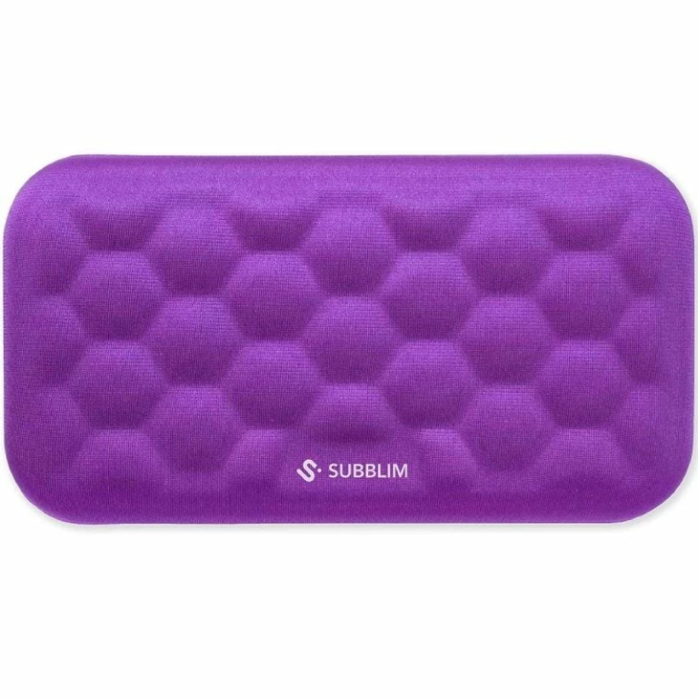 Reposamuñecas Subblim Ergo AirPadding/ Púrpura