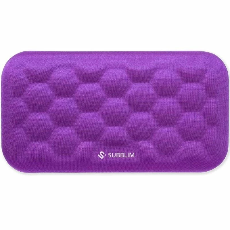 Reposamuñecas Subblim Ergo AirPadding/ Púrpura