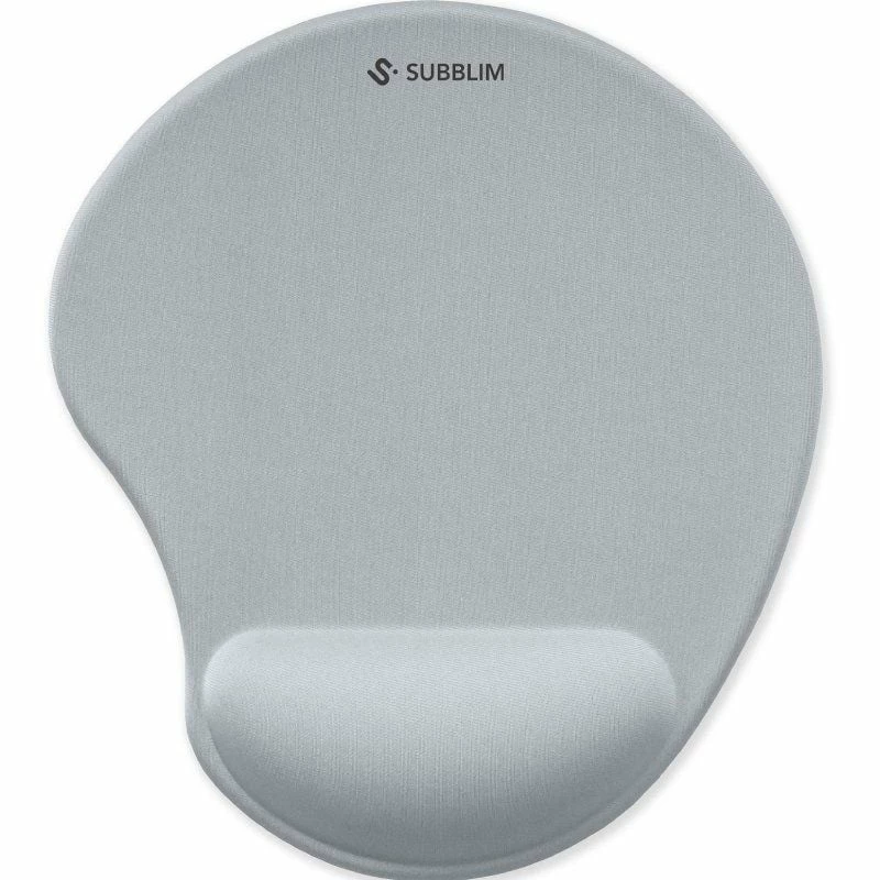 Alfombrilla Ergonómica Subblim Ergo NeoGel MousePad/ Plateada
