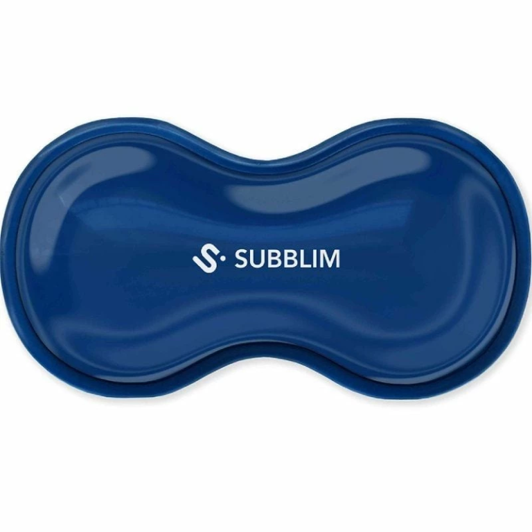 Reposamuñecas Subblim Ergo Cristal Flex/ Azul Oscuro