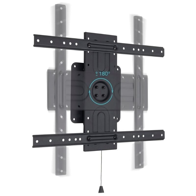 Soporte de Pared Giratorio/ Inclinable/ Nivelable TooQ LP3780F-R para TV de 37-80"/ hasta 50kg