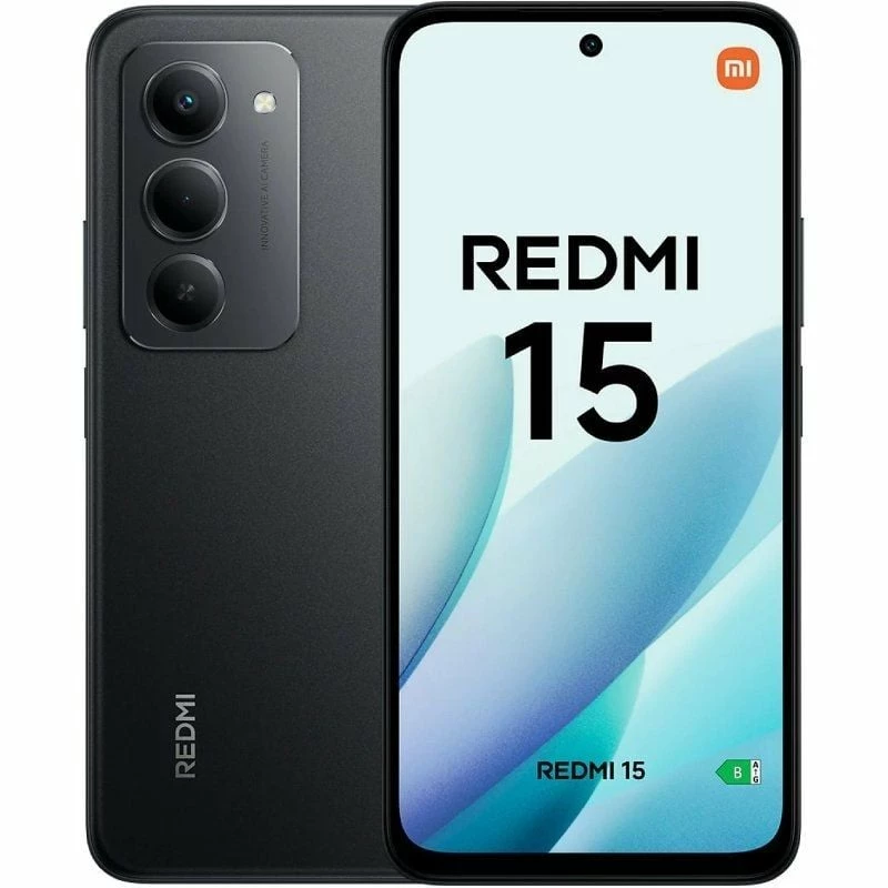 Smartphone Xiaomi Redmi 15 8GB/ 256GB/ 6.9"/ Negro
