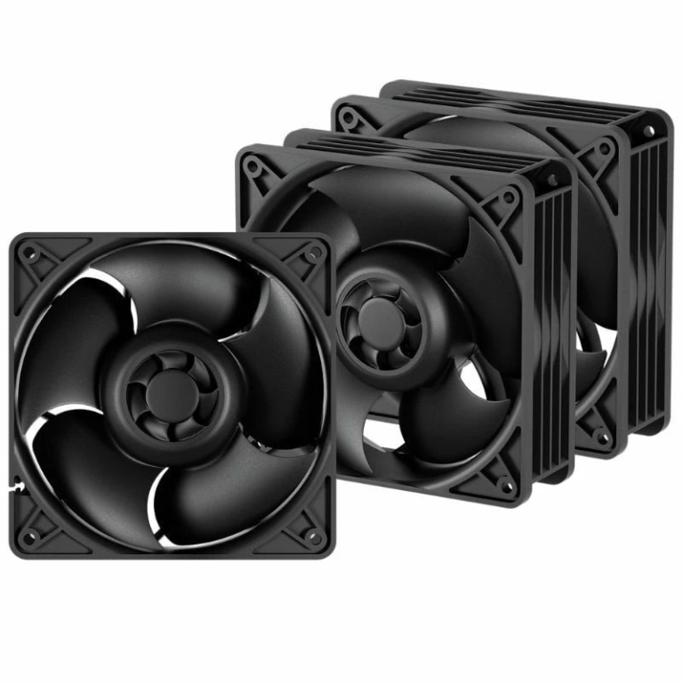 Pack de 3 Ventiladores Arctic S12038-8K/ 12cm