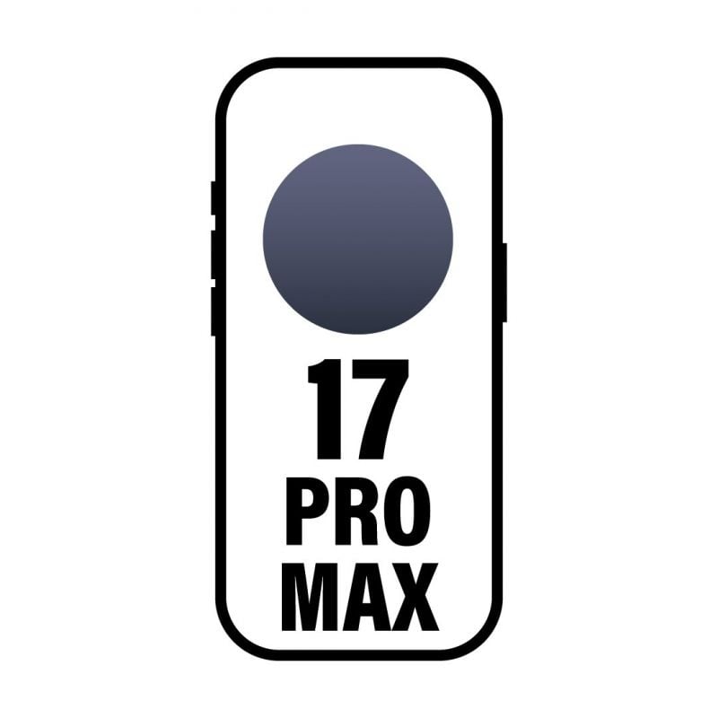 Smartphone Apple iPhone 17 Pro Max 512GB/ 6.9"/ 5G/ Azul oscuro