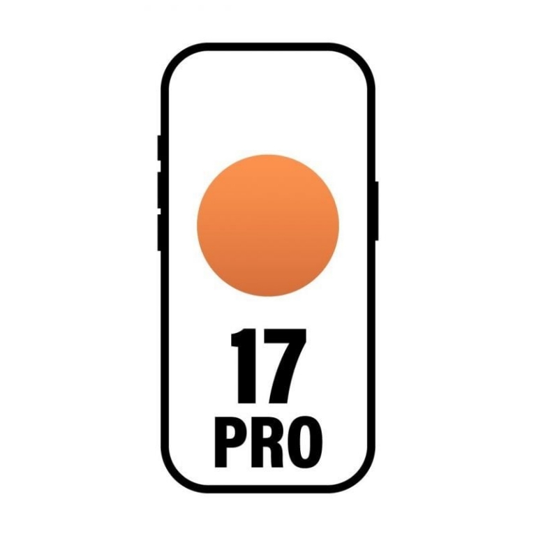 Smartphone Apple iPhone 17 Pro 512GB/ 6.3"/ 5G/ Naranja Cósmico