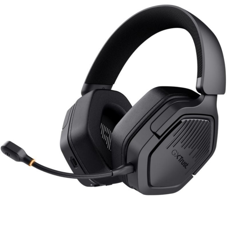Auriculares Gaming Inalámbricos con Micrófono Trust Gaming GXT 493PS Carus PS5/ Jack 3.5/ Bluetooth/ Negros