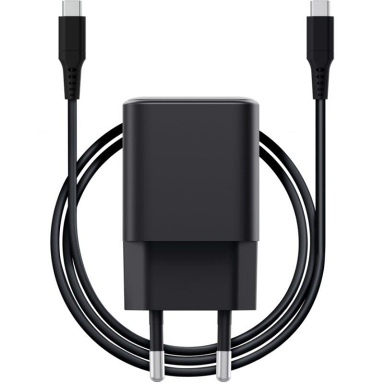 Cargador de Pared GaN Trust Maxo 65W Ultrareducido/ 1xUSB Tipo-C/ Incluye Cable USB Tipo-C/ 65W