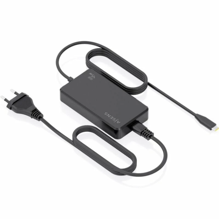 Cargador Sobremesa GaN Aisens ASCH-1PD45D067-BK/ 1xUSB Tipo-C/ 45W