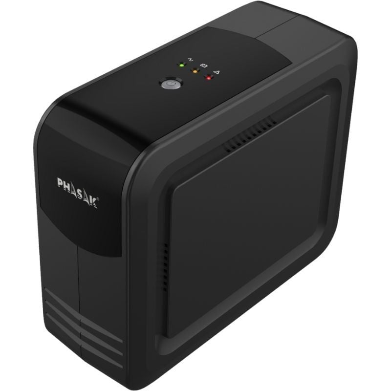 SAI Línea Interactiva Phasak Smart Lite 950VA/ 950VA-570W/ 3 Salidas/ Formato Torre