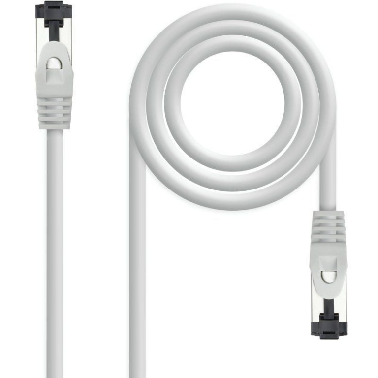 Cable de Red RJ45 SSTP Nanocable 10.20.2001 Cat.8.1/ 1m/ Gris