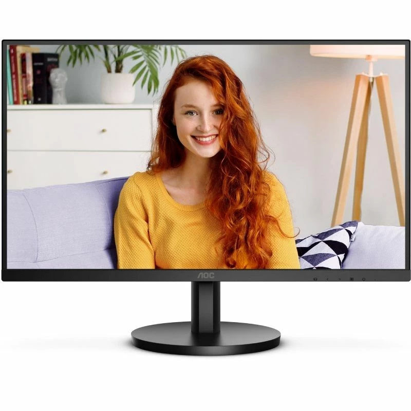 Monitor Profesional AOC U27B3A 27"/ 4K/ Multimedia/ Negro