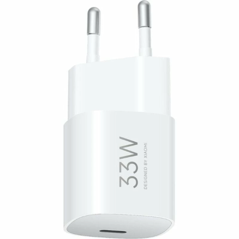 Cargador de Pared GaN Xiaomi 33W Nano Power Adapter 1xUSB Tipo-C/ 33W