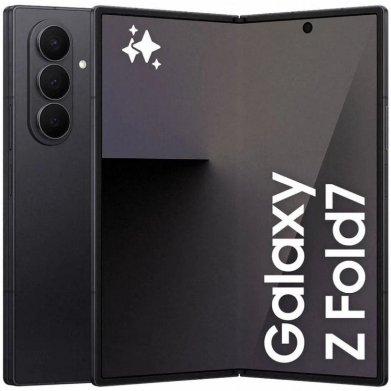 Smartphone Samsung Galaxy Z Fold7 12GB/ 256GB/ 8"/ 5G/ Negro Oscuro