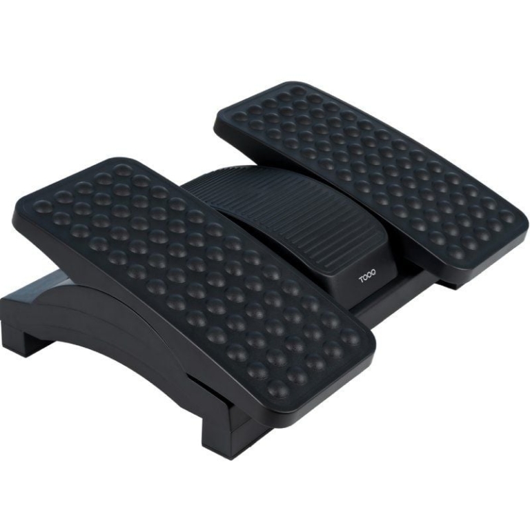 Reposapiés Ajustable/ Inclinable TooQ TQFR0605-B/ 430 x 320 x 105-130 mm