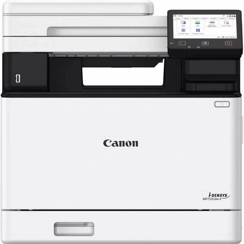 Multifunción Láser Color Canon i-SENSYS MF752Cdw II WiFi/ Dúplex/ Blanca
