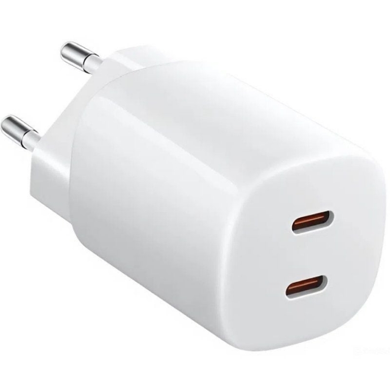 Cargador de Pared Xiaomi 45W Nano Turbo Charging Power Adapter/ 2xUSB Tipo-C/ 45W