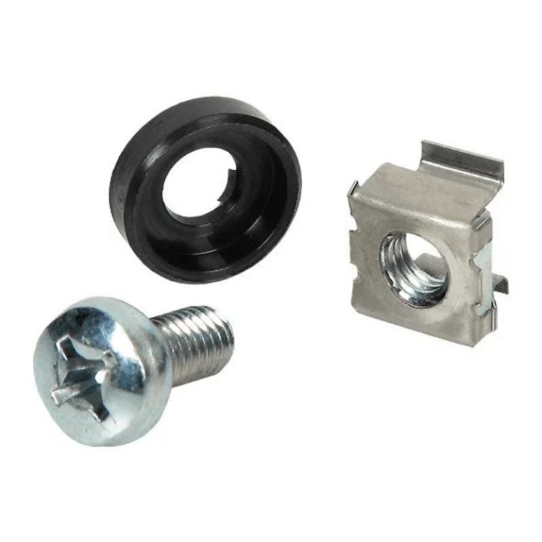 Kit de tornillos para rack Phasak PP 9100/ 10 unidades/ Incluye Tornillos + Tuercas + Arandelas
