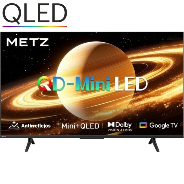 Televisor Metz QLED MiniLED 55MNH7000Z 55"/ Ultra HD 4K/ Smart TV/ WiFi