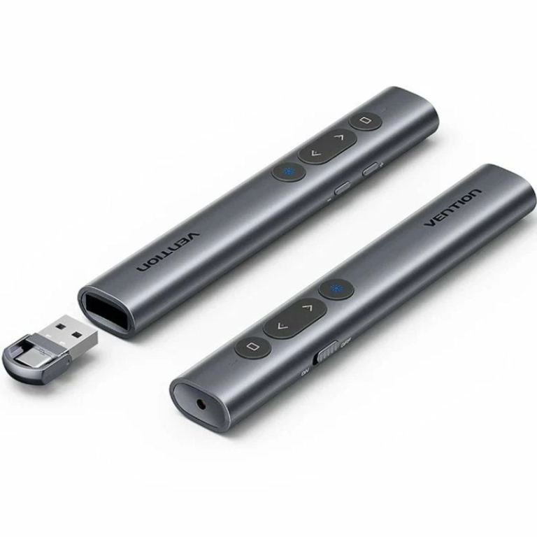 Presentador Inalámbrico Vention KQIH0/ 2.4GHz/ Gris