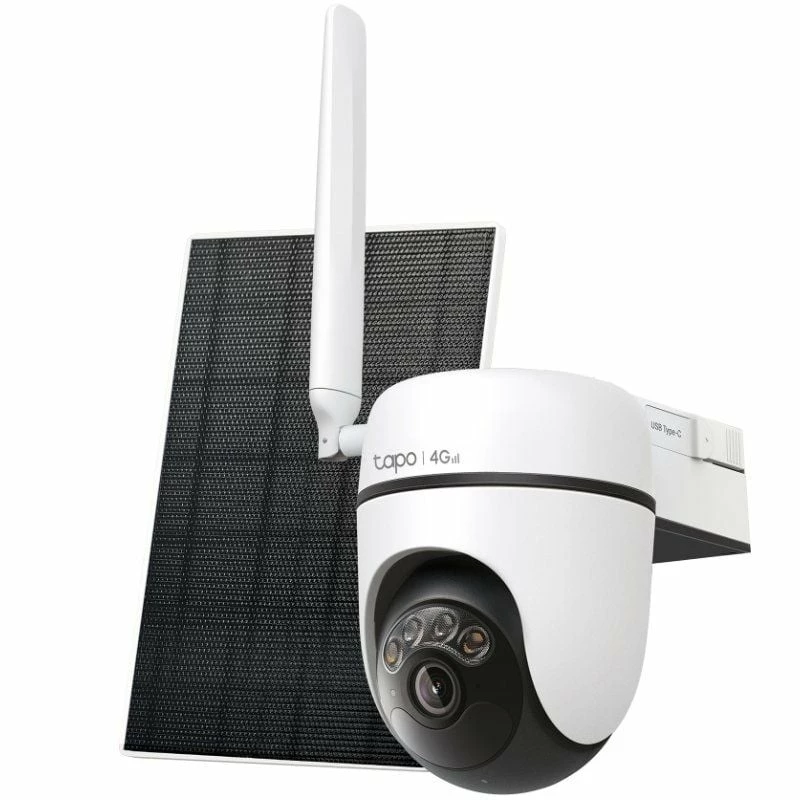 Cámara de Videovigilancia TP-Link Tapo C615G KIT/ Visión Nocturna/ Control desde APP/ Incluye Panel Solar