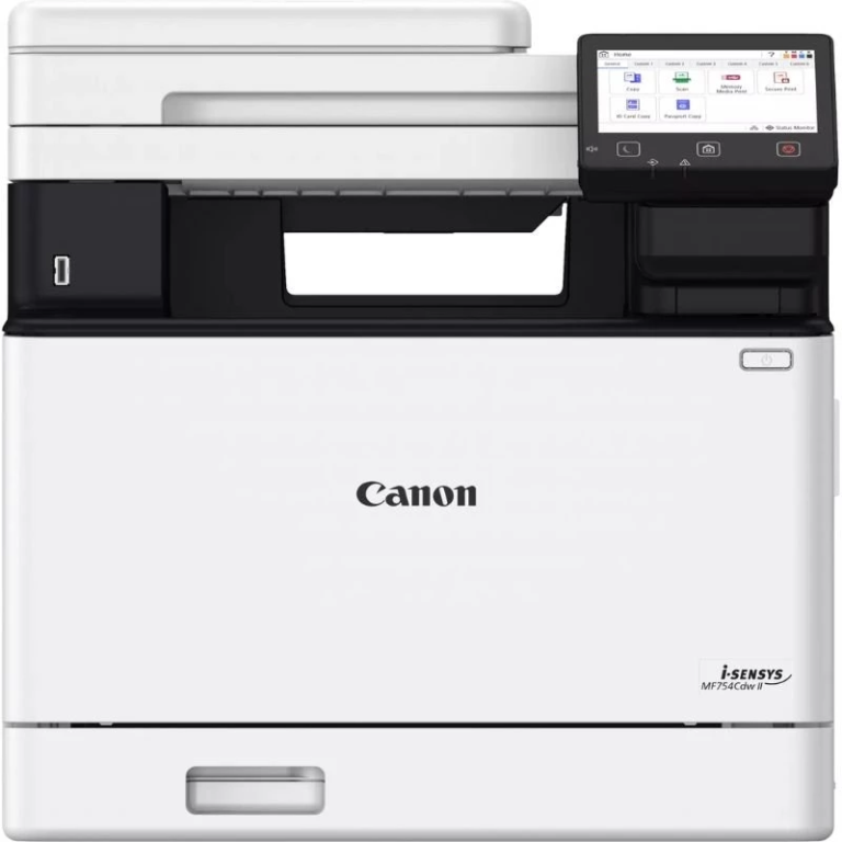 Multifunción Láser Color Canon i-SENSYS MF754Cdw II WiFi/ Fax/ Dúplex/ Blanca