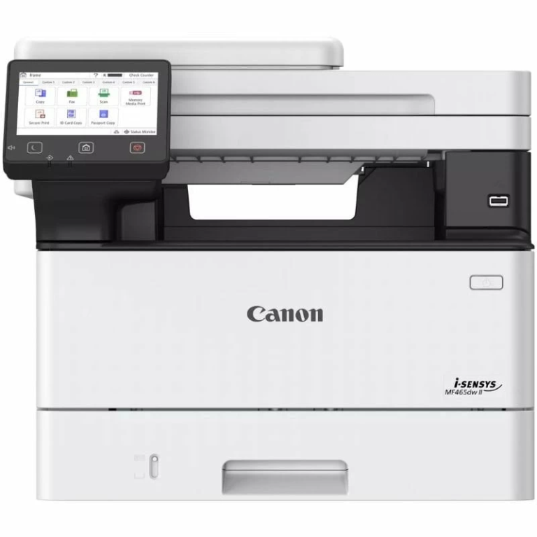 Multifunción Láser Monocromo Canon i-SENSYS MF465dw II WiFi/ Fax/ Dúplex/ Blanca