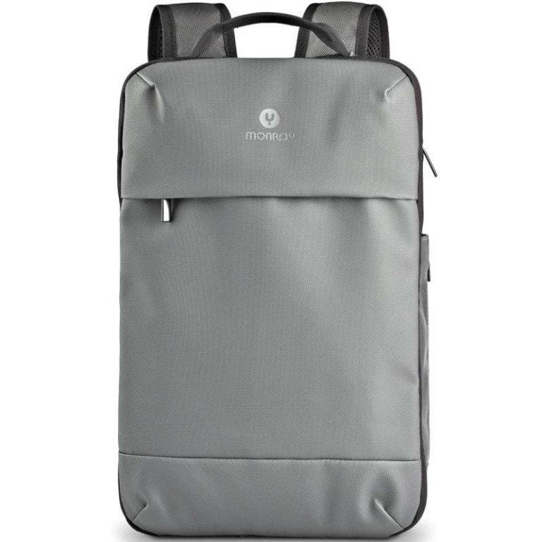Mochila Expansible NGS Monray Sacks Horizon para Portátiles hasta 14"/ Impermeable/ Gris