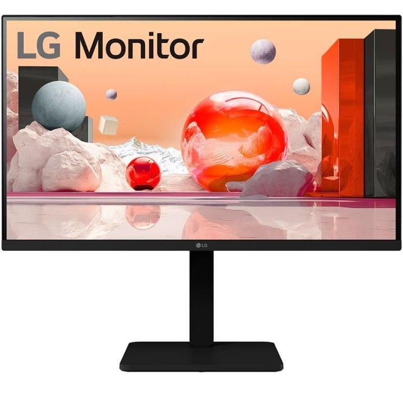 Monitor Profesional LG 27BA560-T 27"/ Full HD/ Multimedia/ Regulable en altura/ Negro