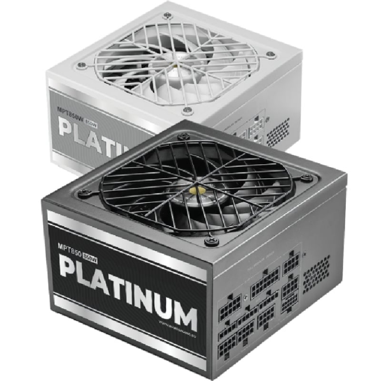 Fuente de Alimentación Mars Gaming MPT850/ 850W/ Ventilador 14cm/ ATX 3.1/ PCIe 5.1/ 80 Plus Platinum/ Negra