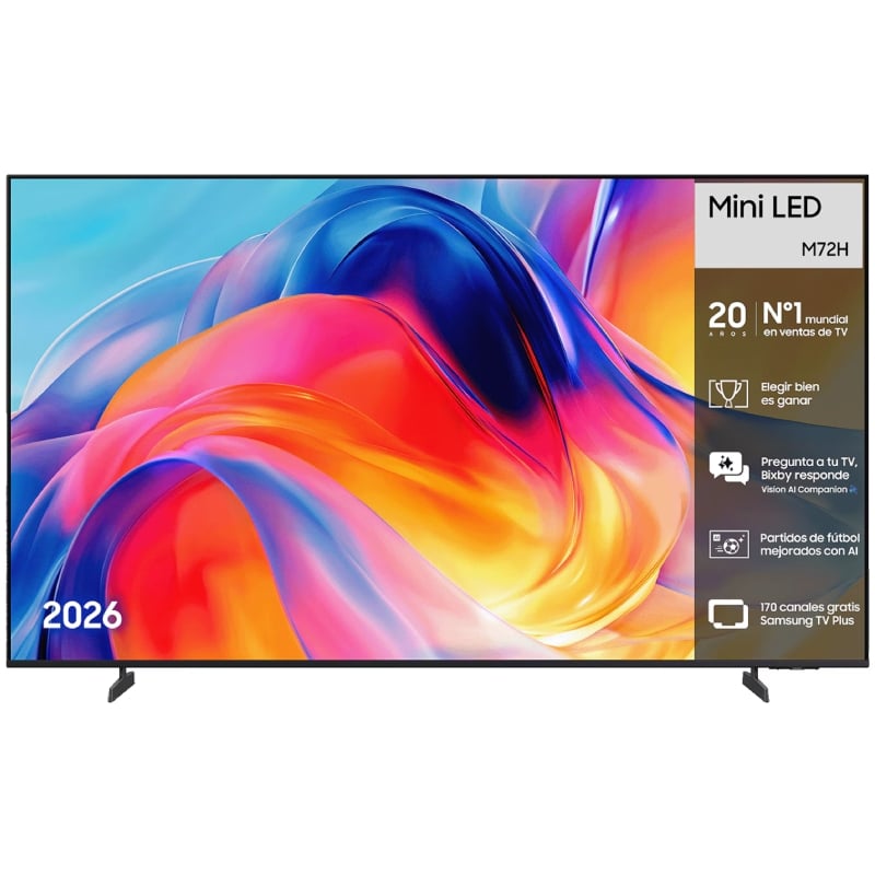 Televisor Samsung M72H TU65M72HAU 65"/ UltraHD 4K/ Smart TV/ WiFi