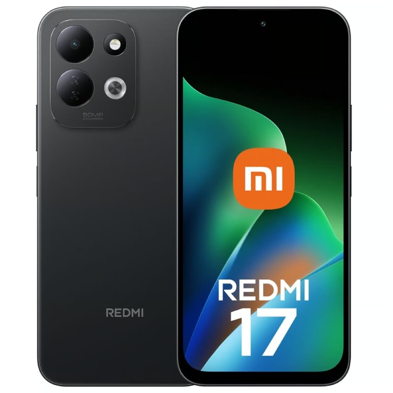 Smartphone Xiaomi Redmi 17 4GB/ 128GB/ 6.9"/ Negro
