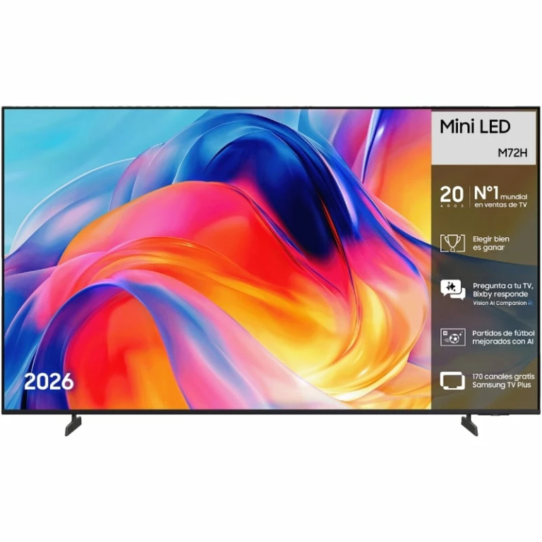 Televisor Samsung M72H 4K Vision AI 50"/ Ultra HD 4K/ Smart TV/ WiFi