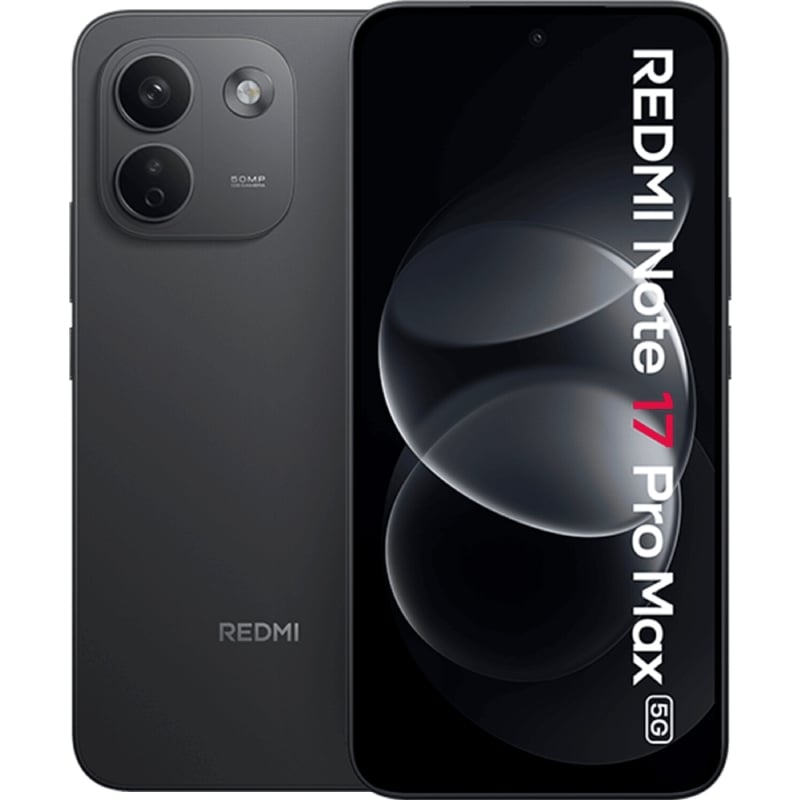 Smartphone Xiaomi Redmi Note 17 Pro Max 8GB/ 256GB/ 6.83"/ 5G/ Negro