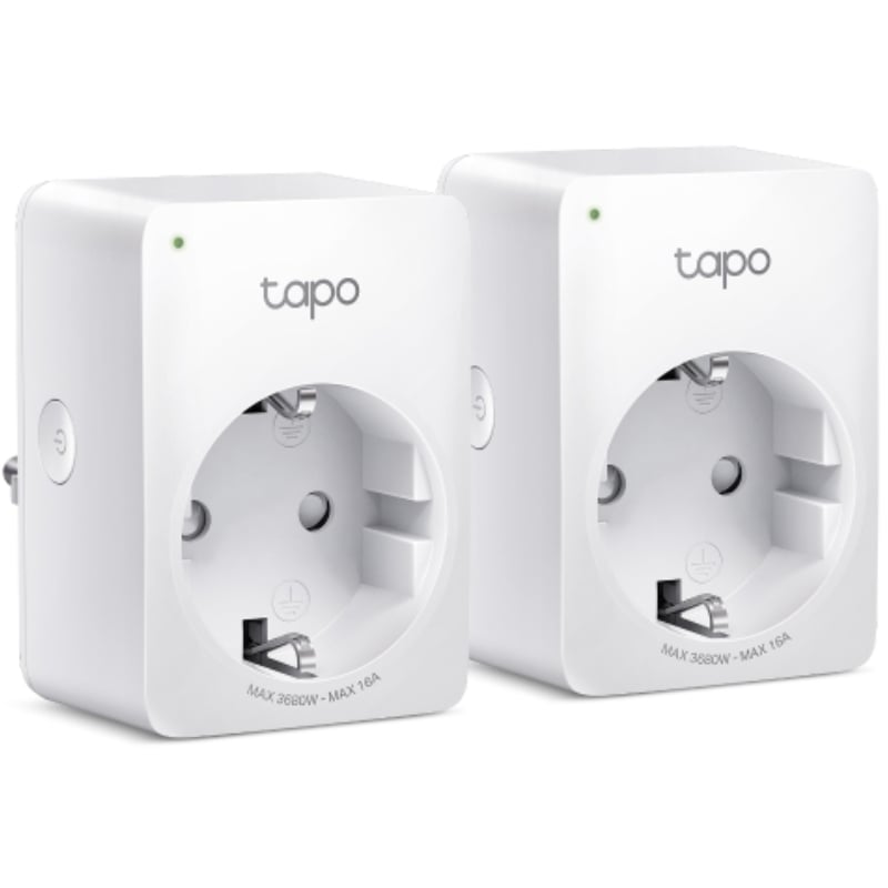 Enchufe WiFi Inteligente TP-Link Tapo P110/ Pack 2