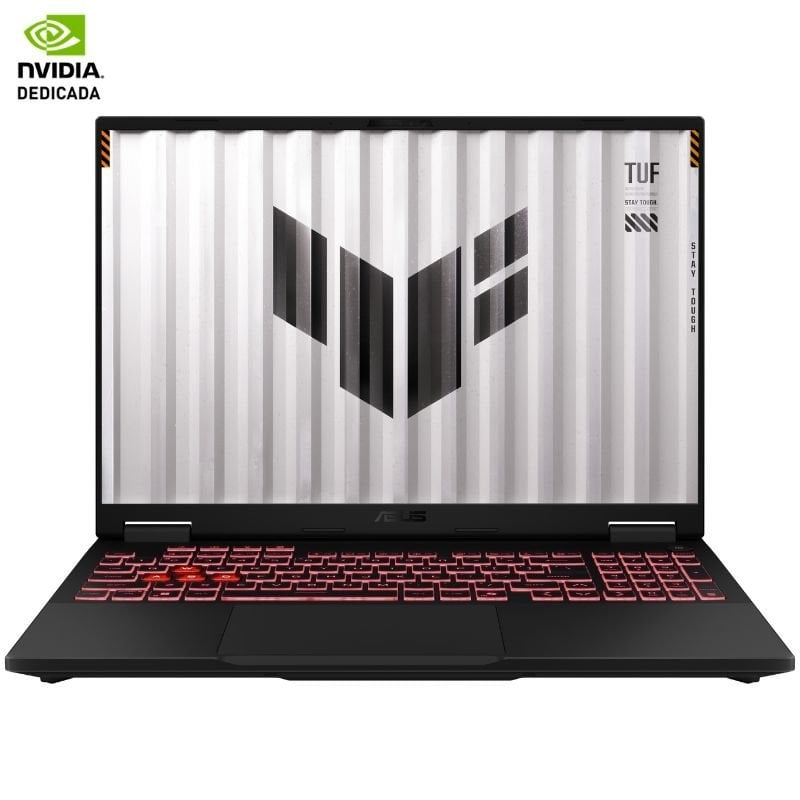 Portátil Gaming Asus TUF Gaming A16 TUF608UMI-TU296 Ryzen 7 260/ 16GB/ 512GB SSD/ GeForce RTX 5060/ 16"/ Sin Sistema Operativo